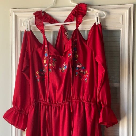 Take 50% OFF- Blueh Ciel Cold Shoulder Dress, Size-L - Picture 2 of 8